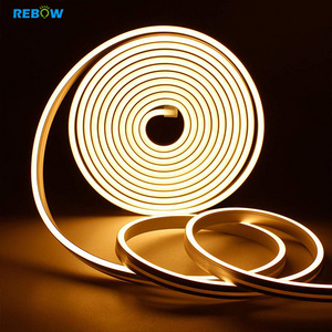 Drop Shipping 12V 24V Ip67 Wall Rgb Flex Rope Strip Lighting Tube Words Custom Led Neon Lights