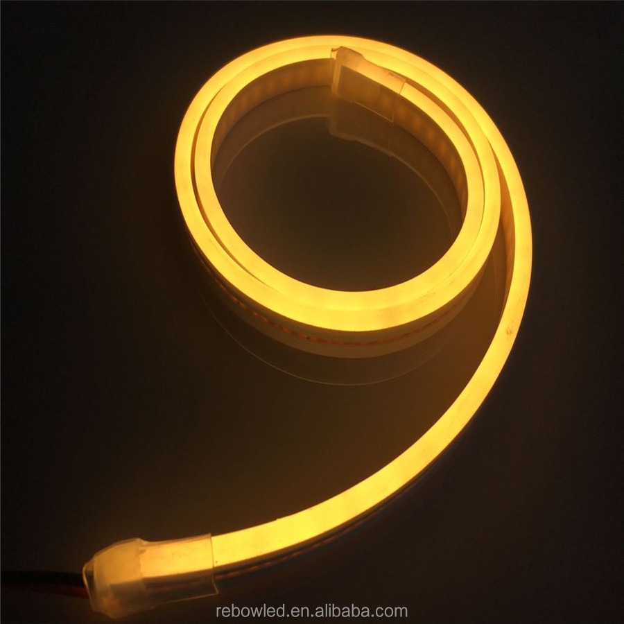 Rebow Waterproof Flexible LED Neon Flex 12V 24V 220V Neon Rope Light for Indoor Outdoor Decoration