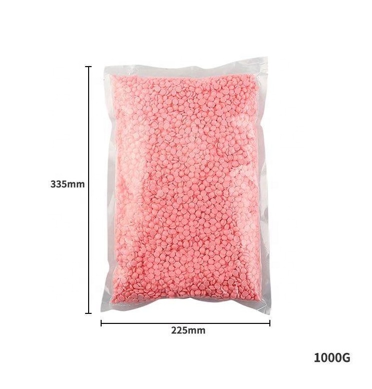 Wholesale Paper-Free Brazilian Wax Beads 1kg Depilatory Hard Wax Bean 100g For Face Body Armpit Hair Removal