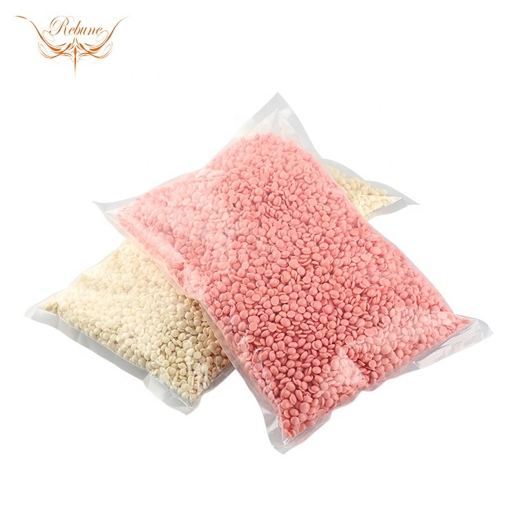 Ready To Ship Popular Pink Depilatory Wax Beans 1 Kg Hard Wax For Depilation Coconut