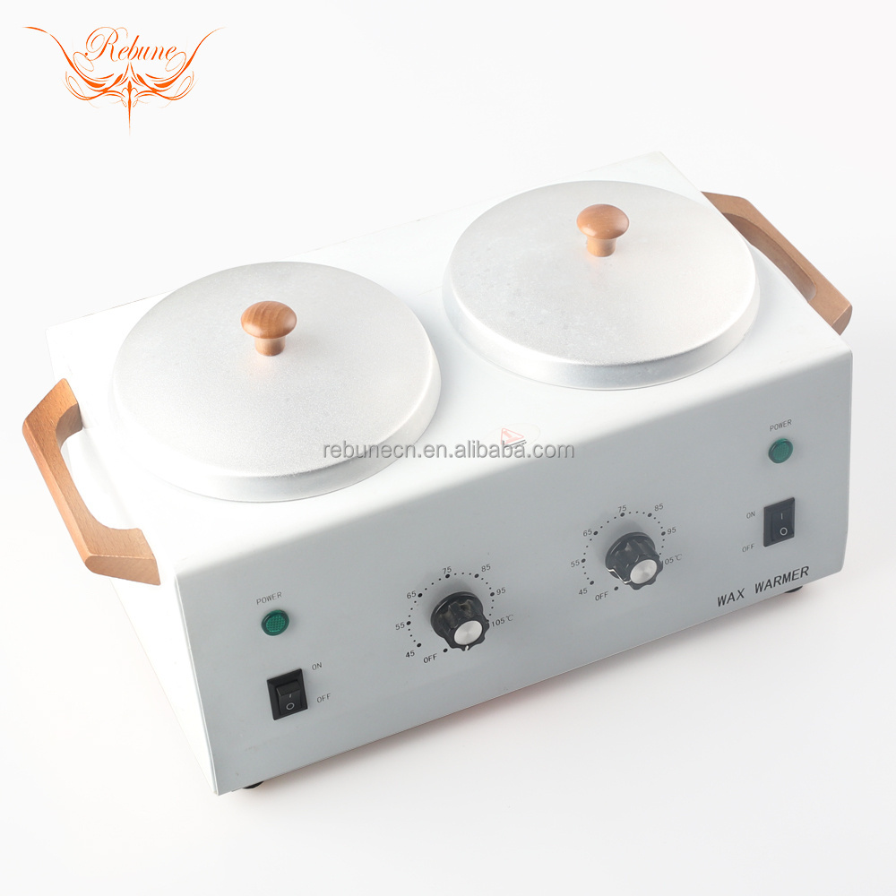 Good Selling Metal Depilatory Wax Melt Machine Double Wax Pot Heater for Beauty SPA