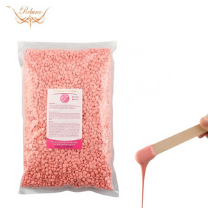 Wholesale Paper-Free Brazilian Wax Beads 1kg Depilatory Hard Wax Bean 100g For Face Body Armpit Hair Removal