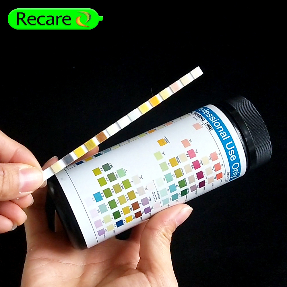 High accuracy ISO CE marked home urine reagent test kit 14 parameter urinalysis test strips