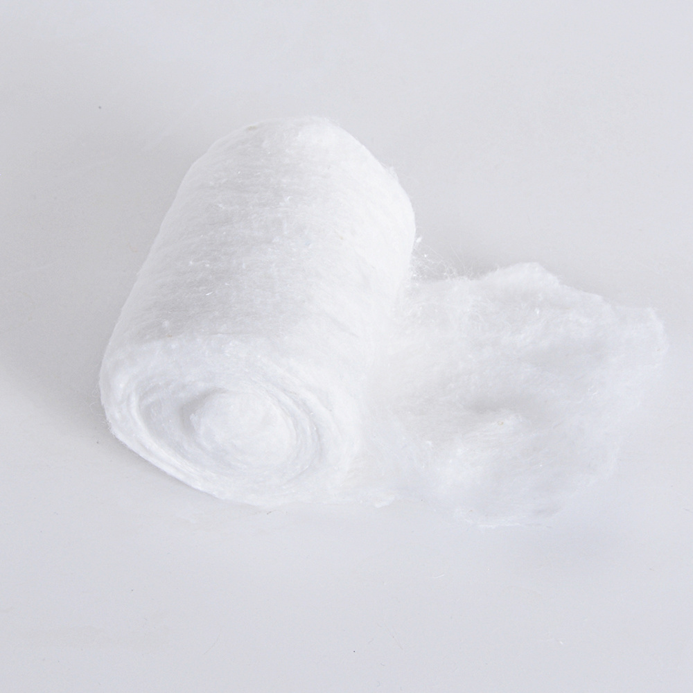 manufacturing medical hospital sterile absorbent 50g wool cotton roll