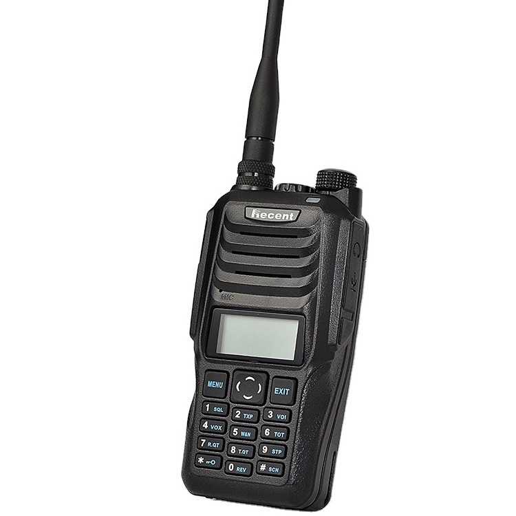 Recent RS-589 Handheld walkie talkie two way radio dual band analog ham radio 10W high power intercom with flashlight