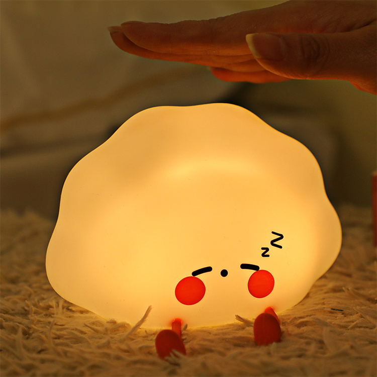 Factory Direct LED Decorative Light- Emitting Enamel Toys Small Night Lantern for Children's Room Rechargeable Power Supply