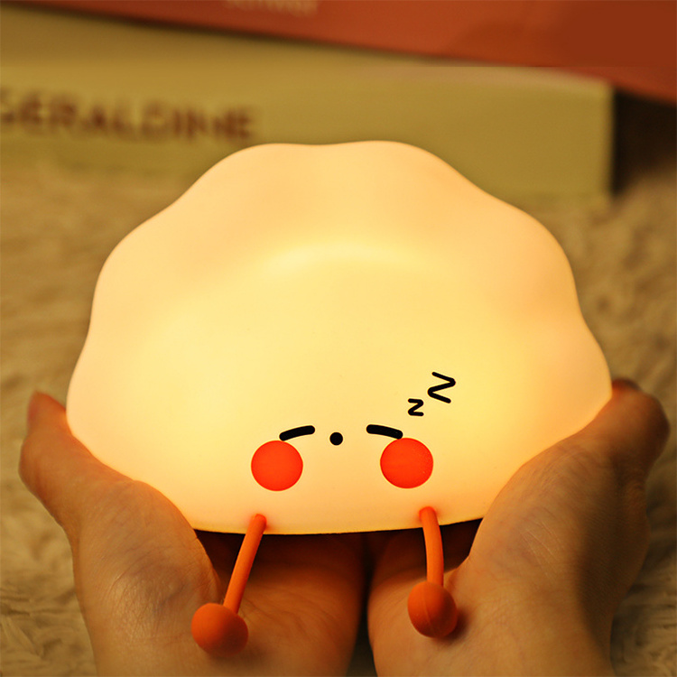 Factory Direct LED Decorative Light- Emitting Enamel Toys Small Night Lantern for Children's Room Rechargeable Power Supply