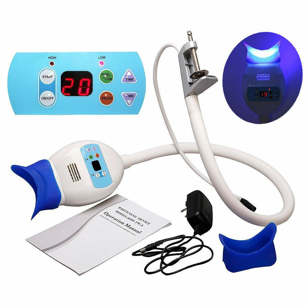 Blue light color dental whitening light dental tooth whitening light dental teeth lamp teeth whitener