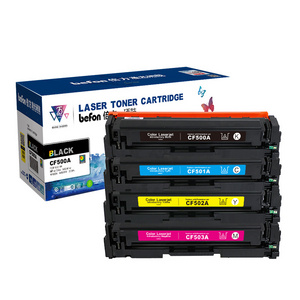 202A CF500A CF501A CF502A CF503A color toner cartridge compatible for hp M281FDW M254DW M280NW