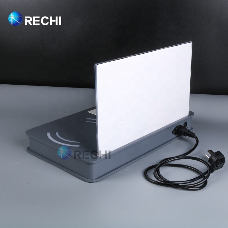 RECHI Custom Counter Acrylic Smart Home Devices Retail POS Demo Display Stand For IOT Smart Speaker/Camera/Led Light/Socket