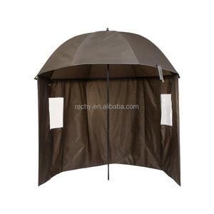 Outdoor waterproof fishing  Umbrella camping fishing tent umbrella with half shelter Picnic tent