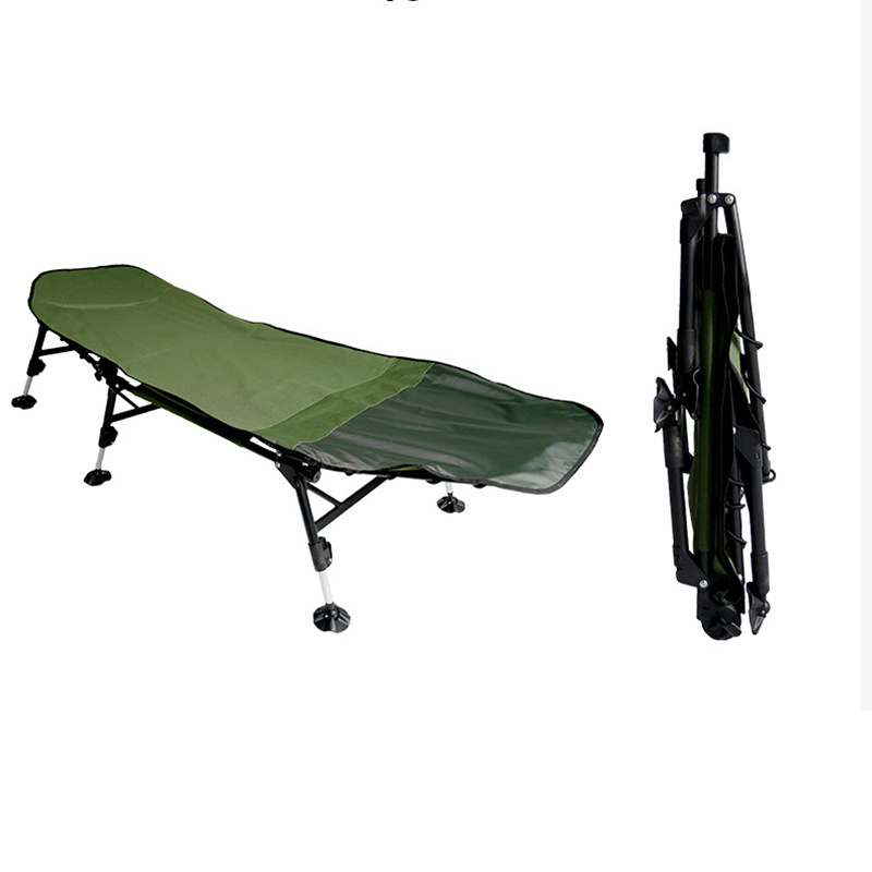 Factory Hot Sale Outdoor Foldable Carp Fishing Bedchair with Legs for Camping fishing