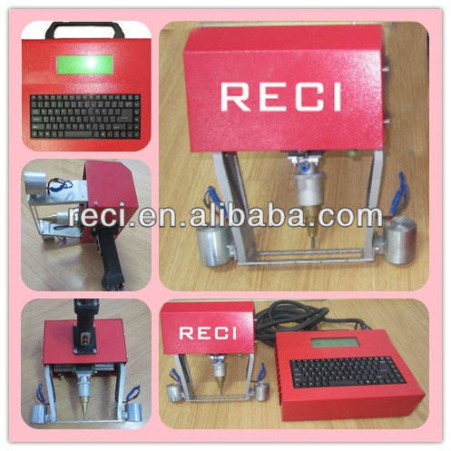 Hand held engraver machine for metal