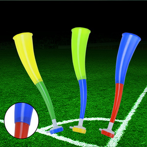 Plastic w uvuzela two section air horns Soccer Fan trumpet Fans Cheering horn for Football games Sports Events Party