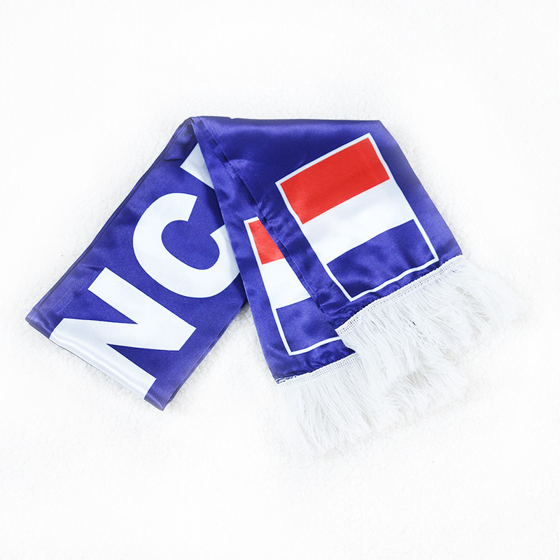 Custom Fans Soccer Scarf Netherlands Brazil Italy Portugal Germany Israel France National Team Scarf