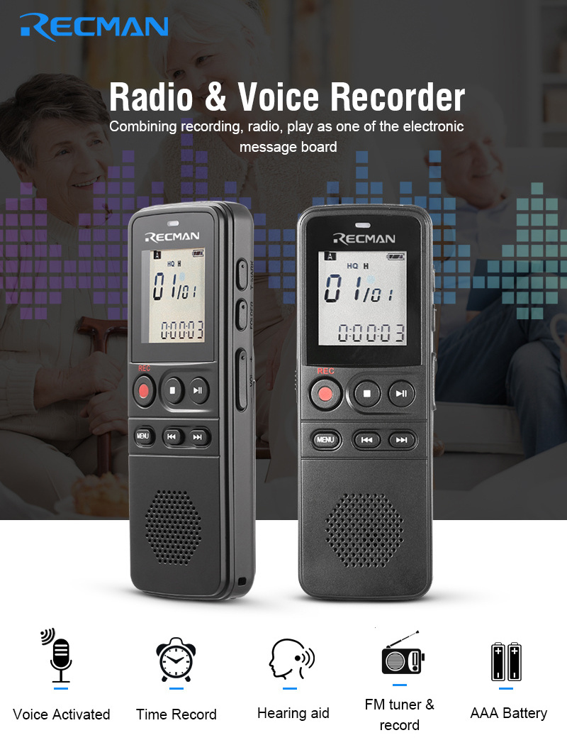 Factory wholesales price professional portable digital voice recorder audio sound dictaphone microphone digital voice recorder