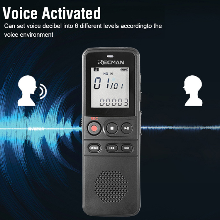 Factory wholesales price professional portable digital voice recorder audio sound dictaphone microphone digital voice recorder