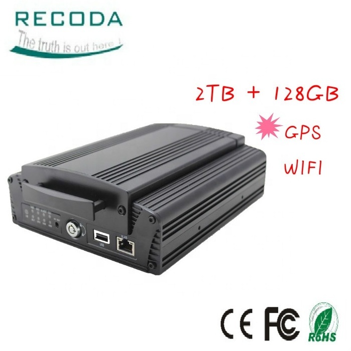 1080P Full HD  4G WIFI Mobile DVR with GPS  HHD 8CH Mobile DVR