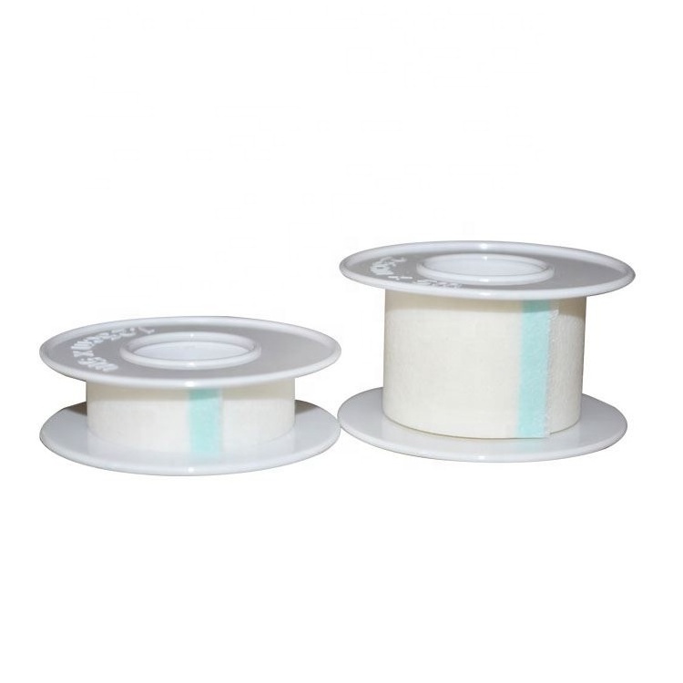 Free samples Micropore Non-woven Tape and with dispenser cutter packing