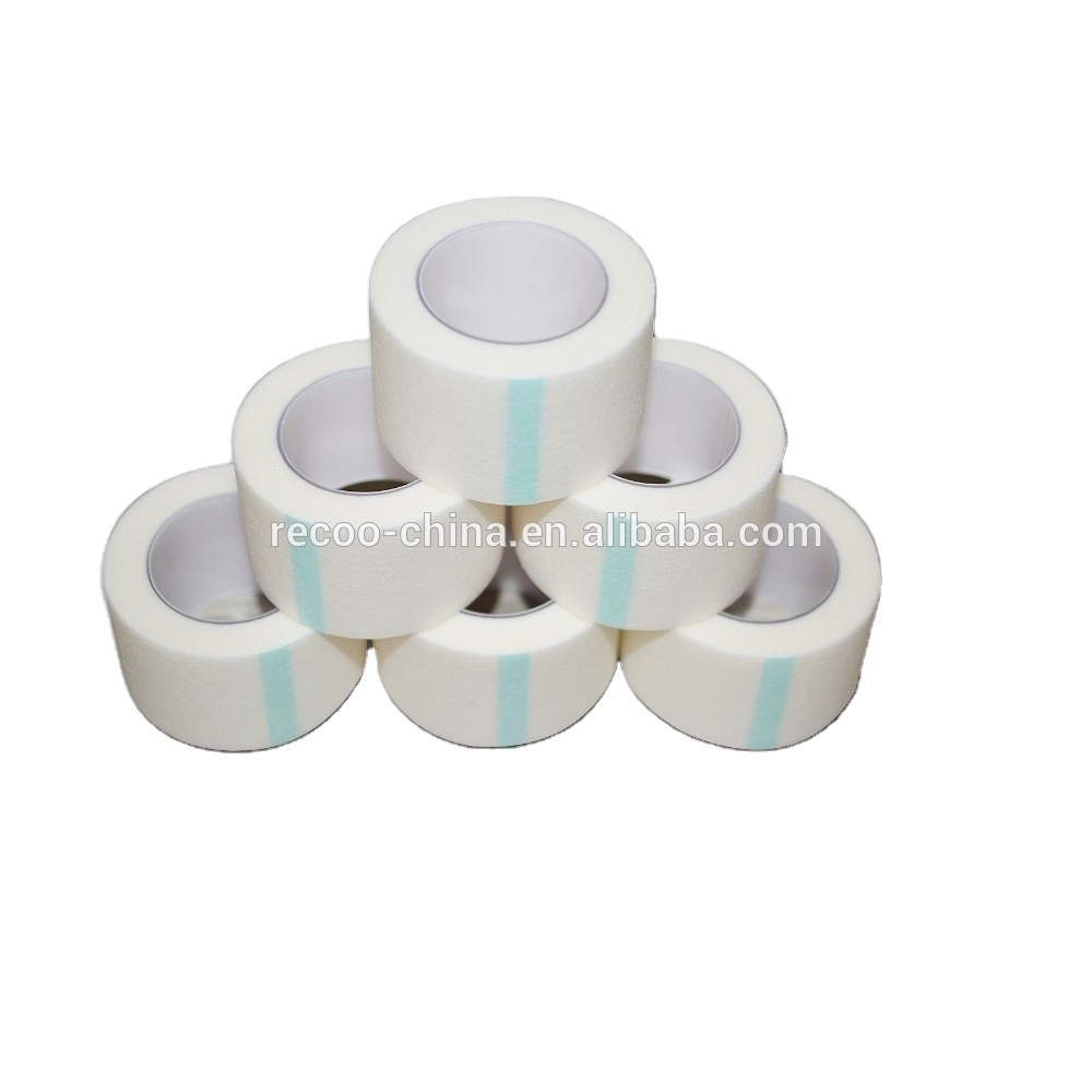 Surgical Non Woven Adhesive Fiber Microporous Paper Tape