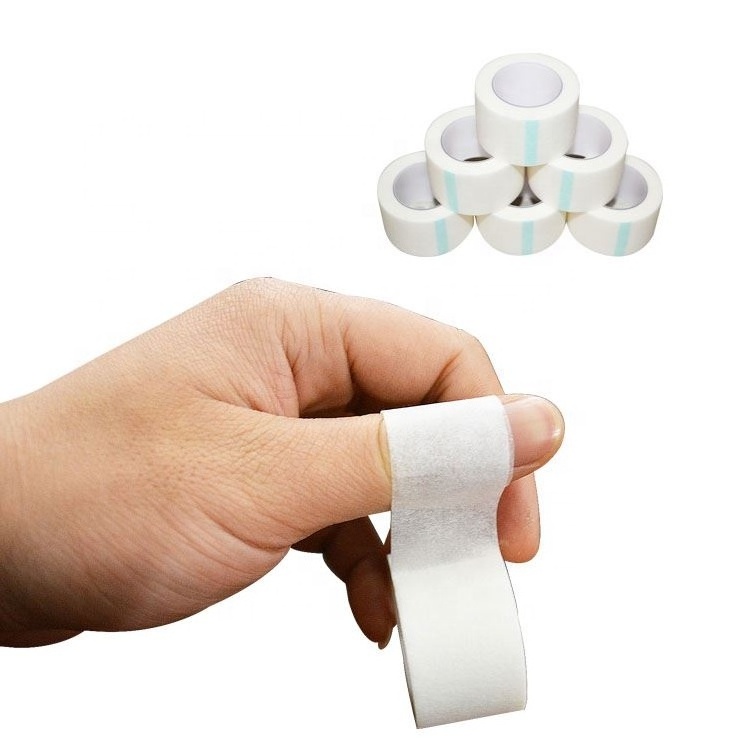 Free samples Micropore Non-woven Tape and with dispenser cutter packing