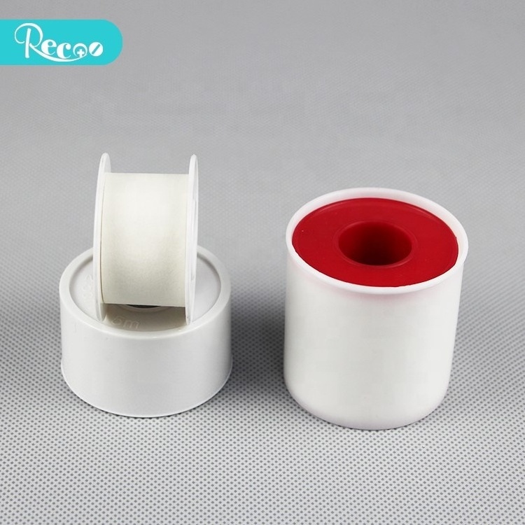 Micropore Adhesive Non-woven Surgical Paper Tape With Plastic Spool Cover