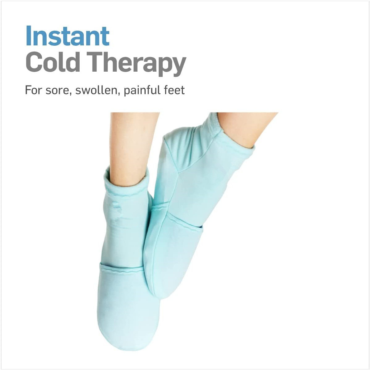 Hot Cold Therapy Socks Withcompression Strap Ice Pack Socks Man/woman Cooling Socks Gel Ice Treatment For Feet