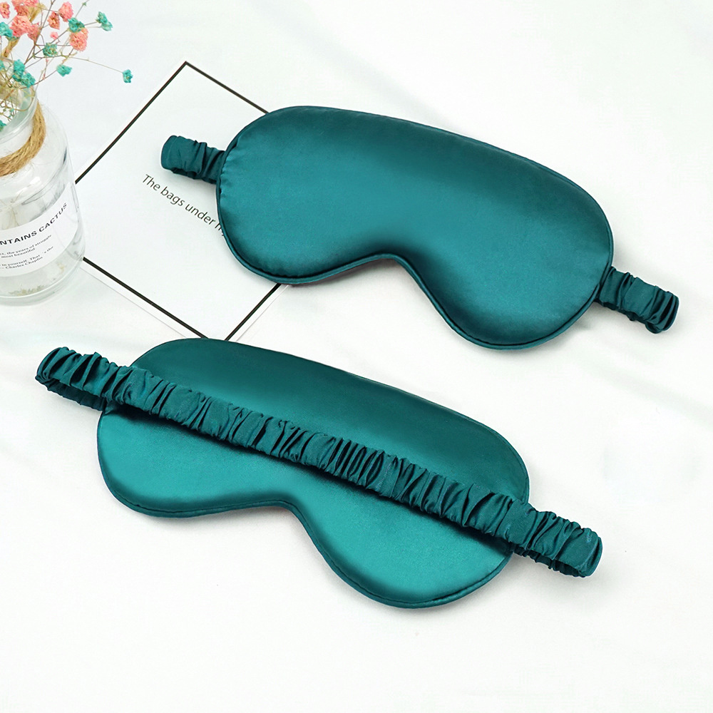 silk pillowcase sleep mask mulberry silk eyemask set travel Comfortable luxury 100% Silk Eye Mask