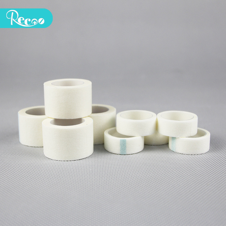 Micropore Adhesive Non-woven Surgical Paper Tape With Plastic Spool Cover