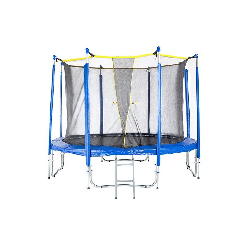 Trampolines For Adults With Enclosures Round 6ft - 16ft Trampoline Outdoor With Safety Net