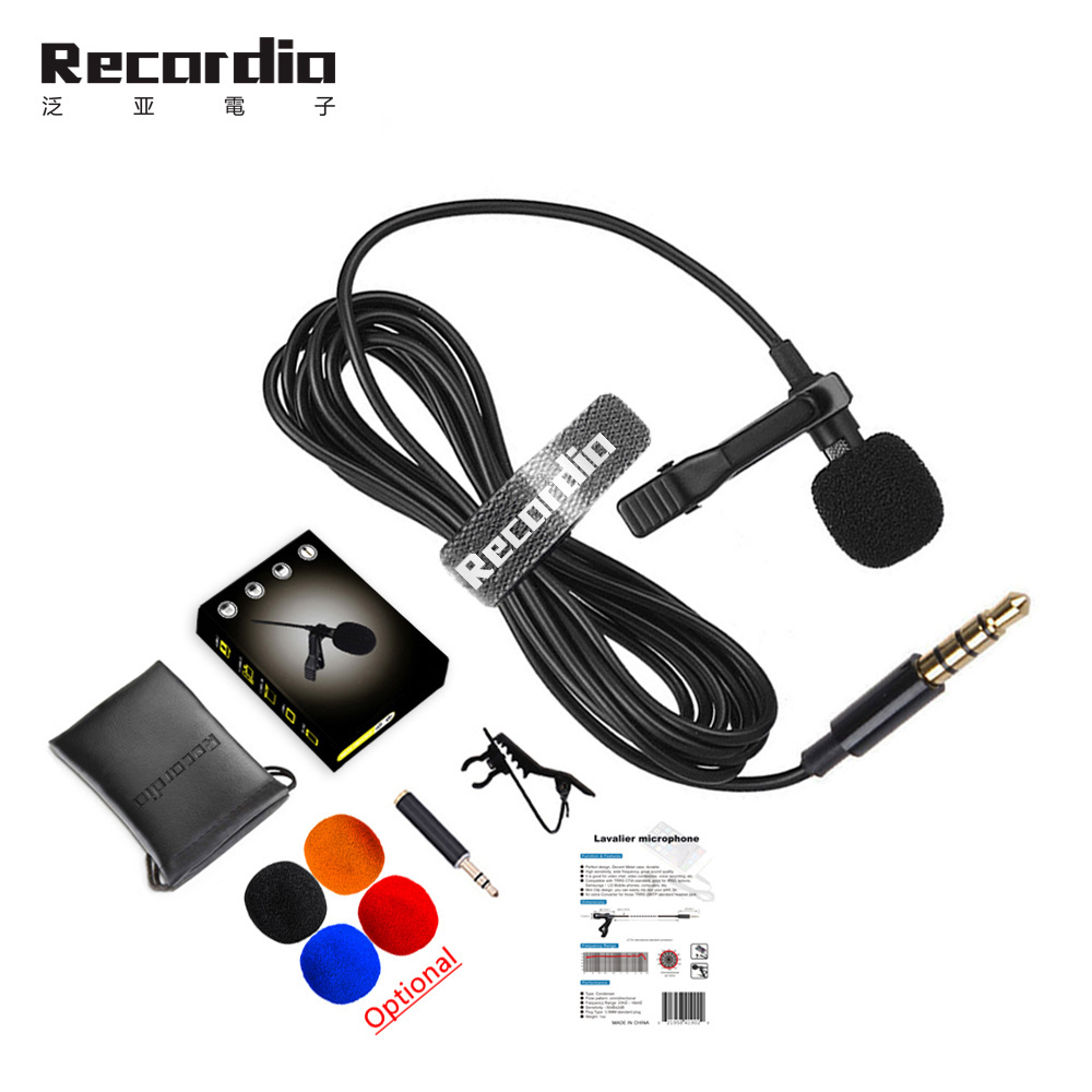 GAM-140 Wholesale Price Wired Professional 3.5mm Jack Mini Lapel lavalier Microphone