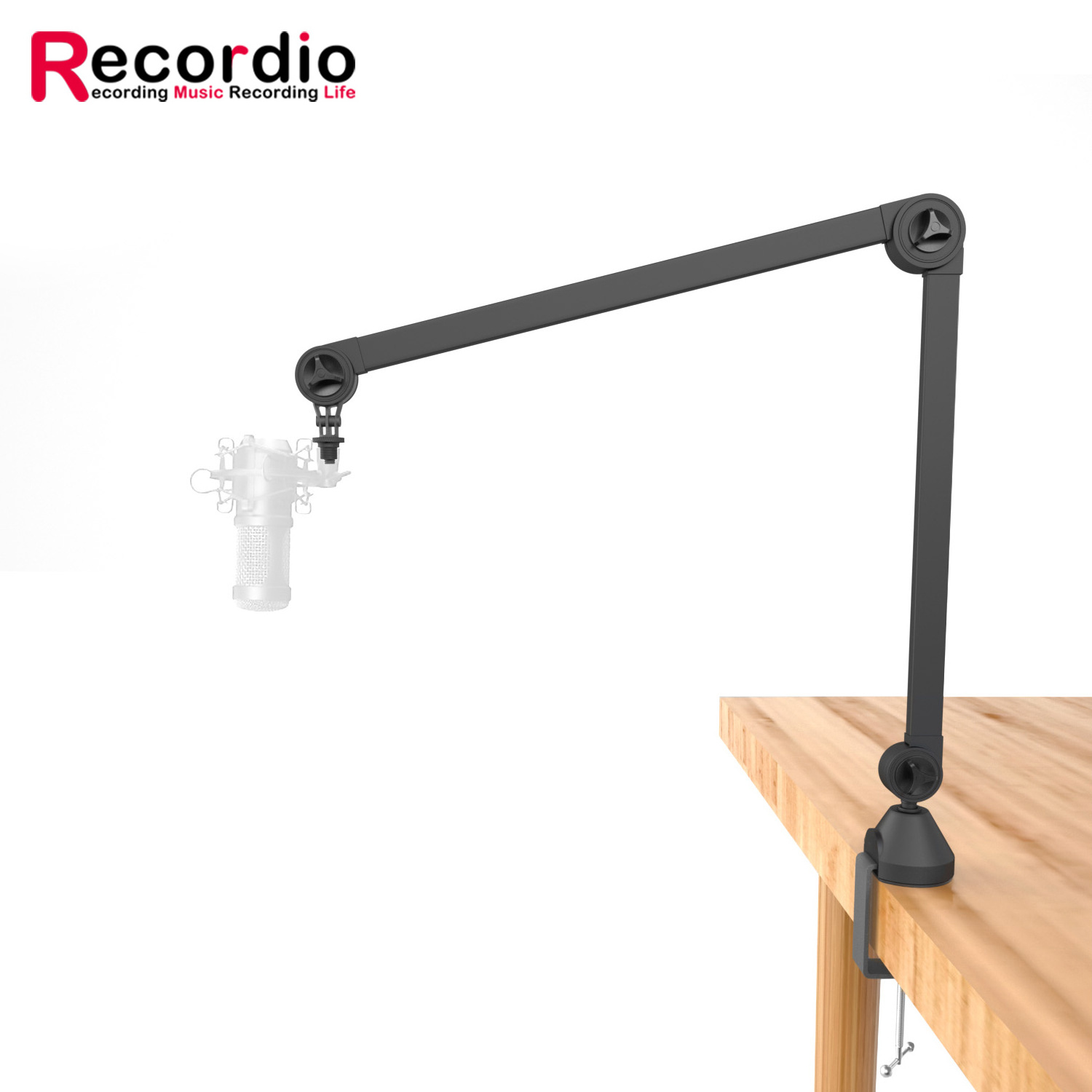 GAZ-50 Adjustable Mic Stand Scissor Arm Studio Desk Table Professional Podcasting Microphone Stand Holder