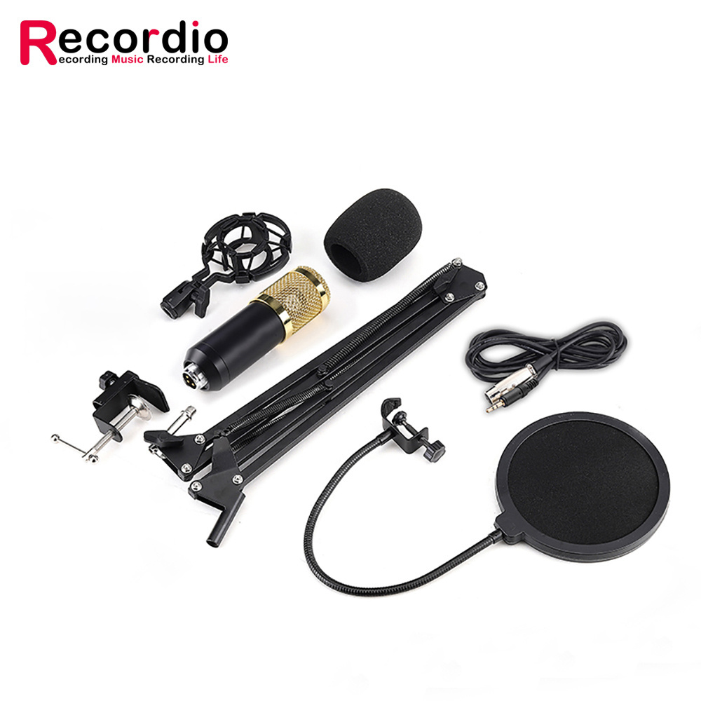 GAM-800PS Professional Condenser Plastic Microphone BM-800 Studio Recording Live Microphone