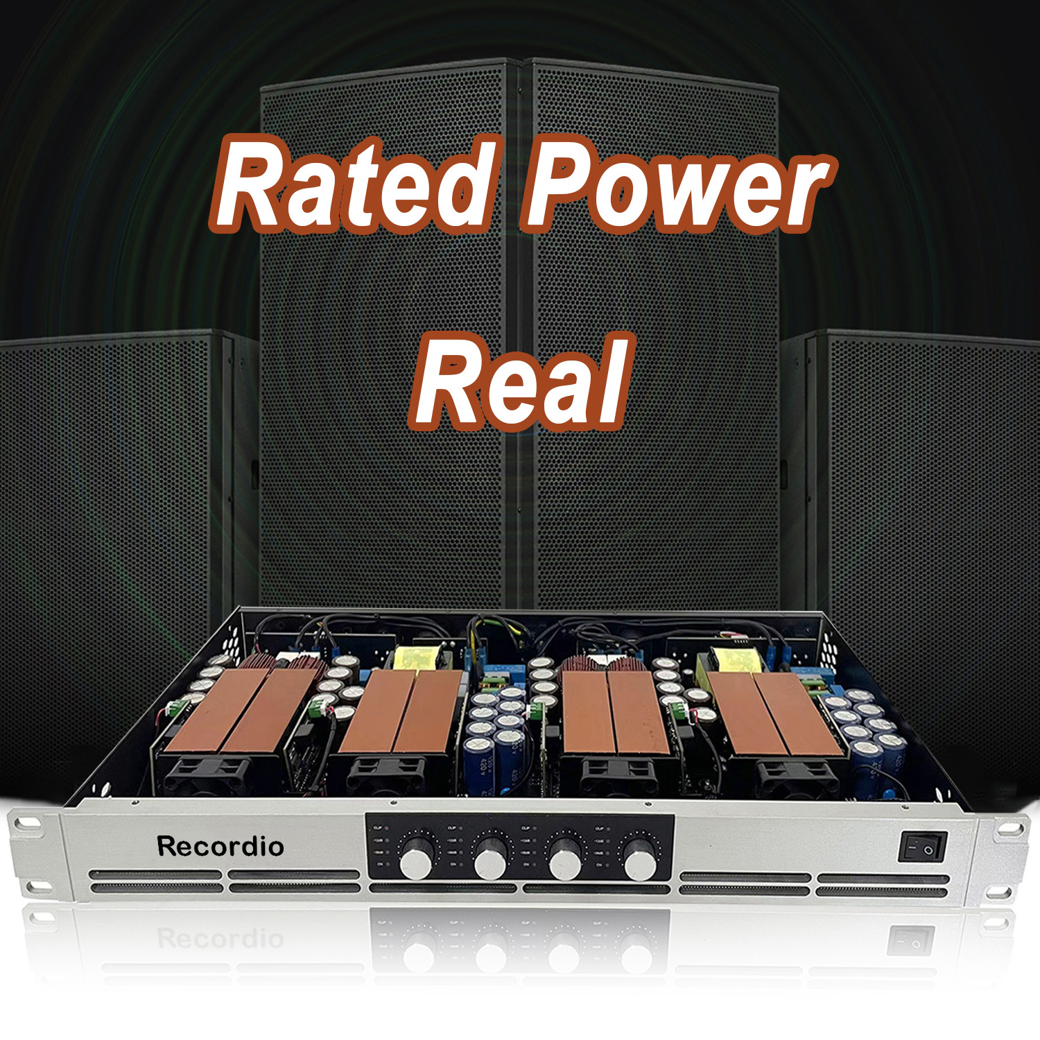 6000 Watt Profession Digital Amplifier 4 channel Class D Subwoofer Amplifier