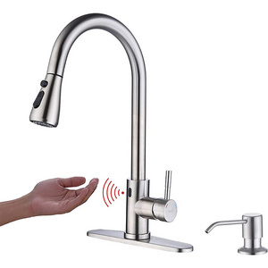 Sense faucet Stainless Steel kitchen taps Pull Out pull down kitchen mixer sink faucet Sink Kitchen Faucets With Sprayer