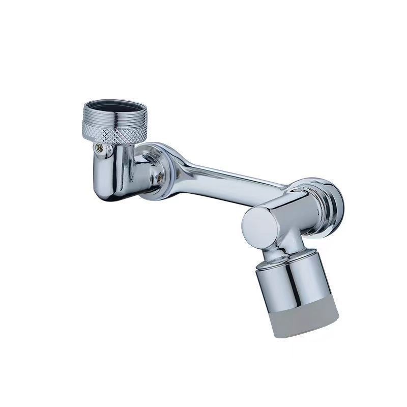 Universal Filter 1080 Degree Swivel Robotic Arm Swivel Sink Faucet Extender Rotating Bathroom Sink Faucet Aerator Nozzle Faucet