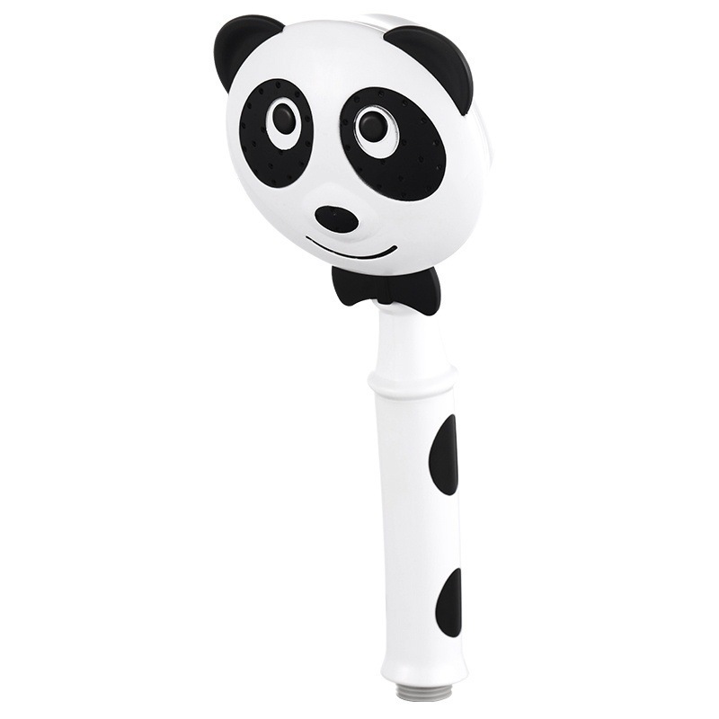 Children's Shower Panda Cartoon Nozzle Supercharged Shower Head Smart Baby Bath Shower Head