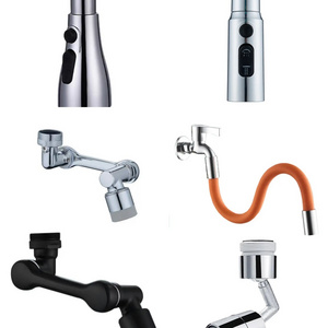 Mechanical Arm 1080 Universal Rotation Water Faucet Rotatable Water Outlet Splash Filter Extension Connector Nozzle Faucet