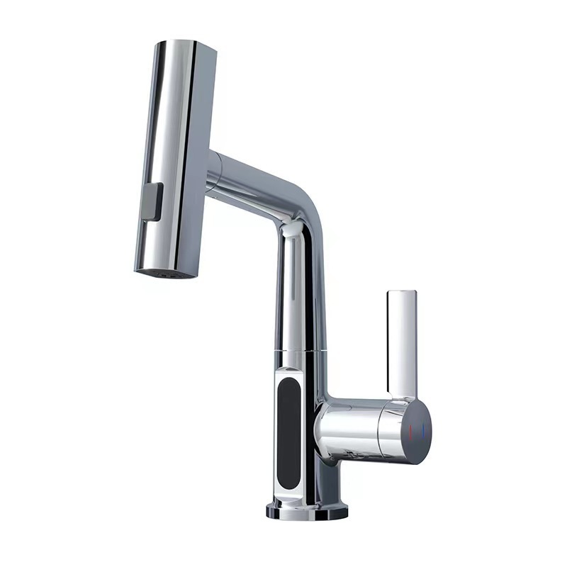 Bath Shower Pull Down Kitchen Sink Faucet Bathroom Basin Faucets Mixers Taps Bathtub Water Faucet With Filter