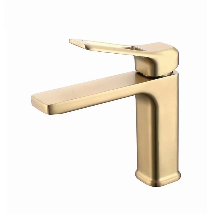 Factory Price Luxury High Quality Chrome Washroom Basin Mixer Brass Taps Waterfall Bathroom cold water Basin Faucets