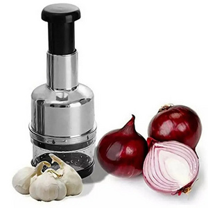 Multifunction Stainless Steel Garlic Press Rocker Onion Nuts Grinder Mincer Kitchen Tools Cutter Chopper Manual Garlic Press