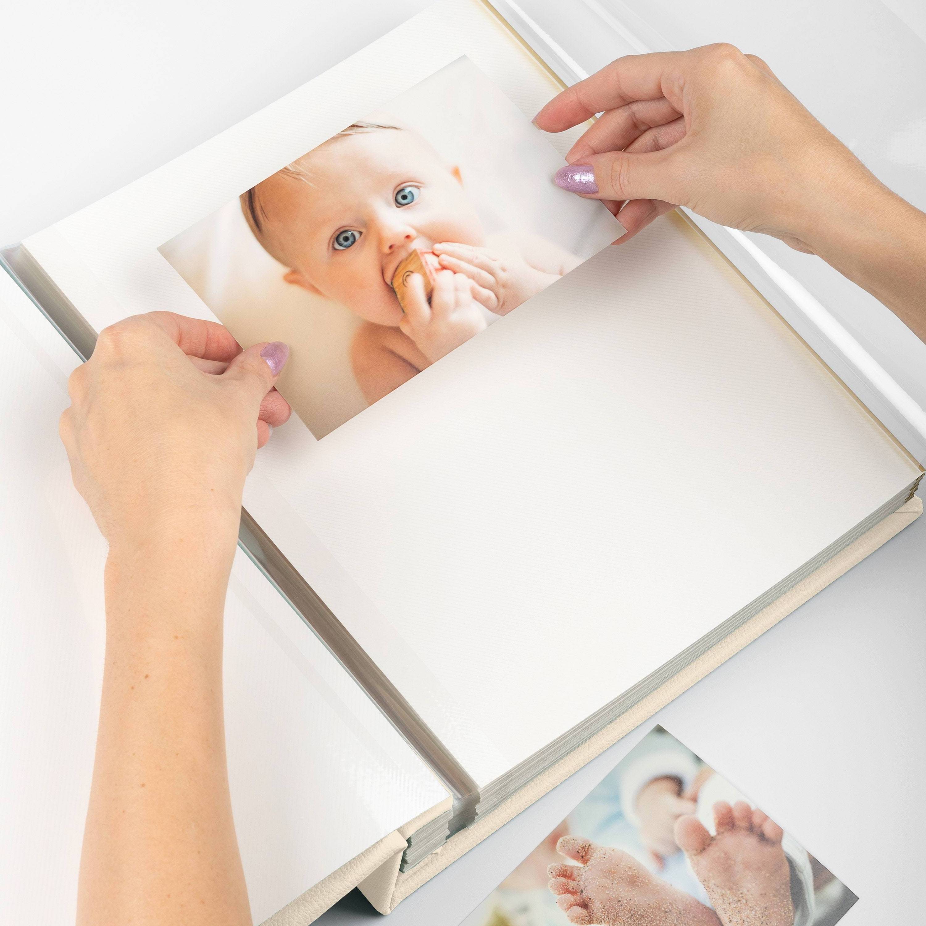 Wholesale Self-adhesive Baby Photo Album Baby Monthly Milestone Blanket Babies Photo Album from Pregnancy First Year Book