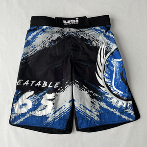 Custom Wholesale Sublimation Printed Bjj Fight MMA Grappling Shorts