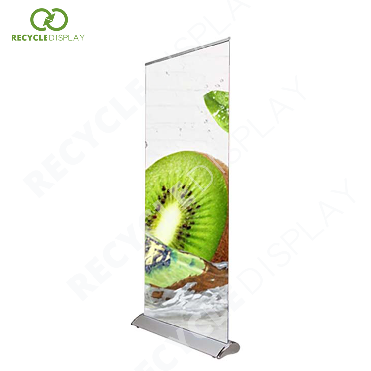 Economical Roll Up Display Retractable Utility Roll Up Banner Stand Display with Digital Image