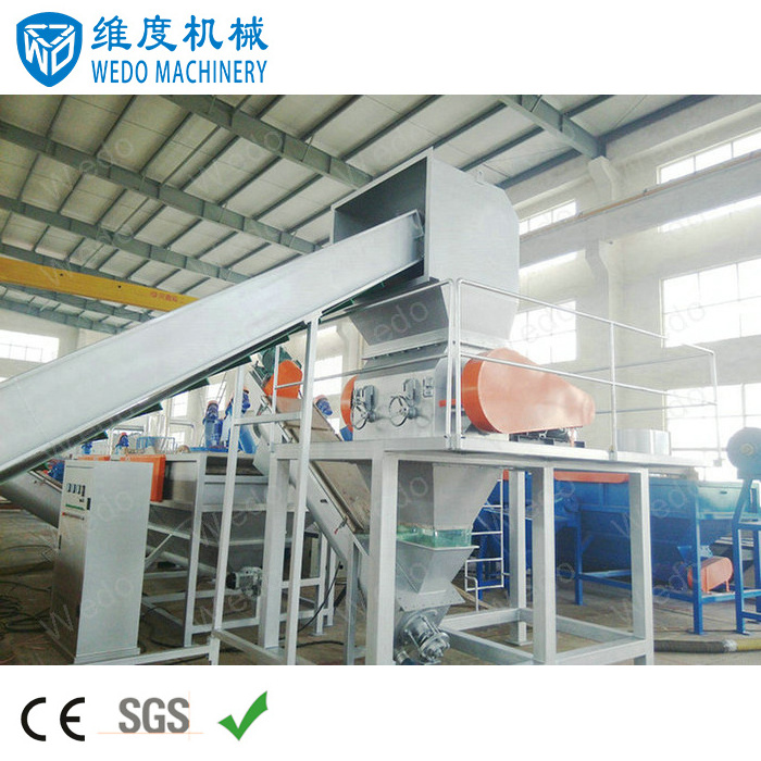 Wedo Machinery Canton Fair Hot Selling In October Export Big Discount  PP PE Film Recycling Machine