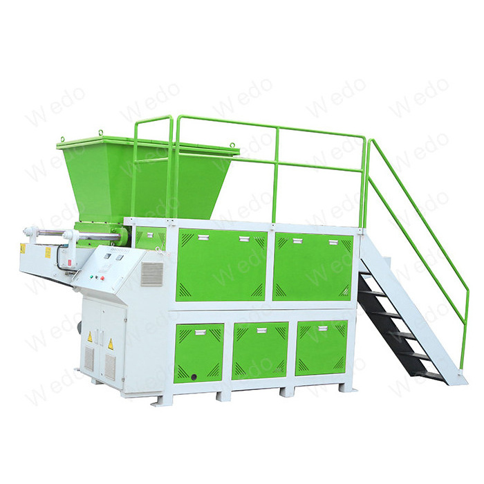 2.2KW Recycling Mini PE Film PP Woven Bags Plastic Shredder