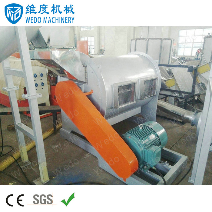 Wedo Machinery Canton Fair Hot Selling In October Export Big Discount  PP PE Film Recycling Machine