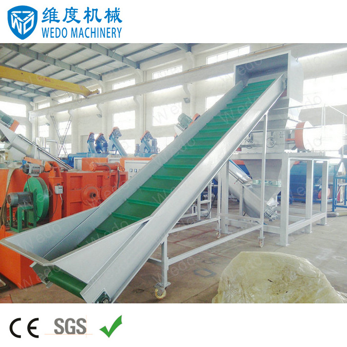 Excellent Order Focus On In Factory Soft Material Wasted Bag Cost Of Big Quantity Equipment  PP PE Plastic Film Recycling Machine