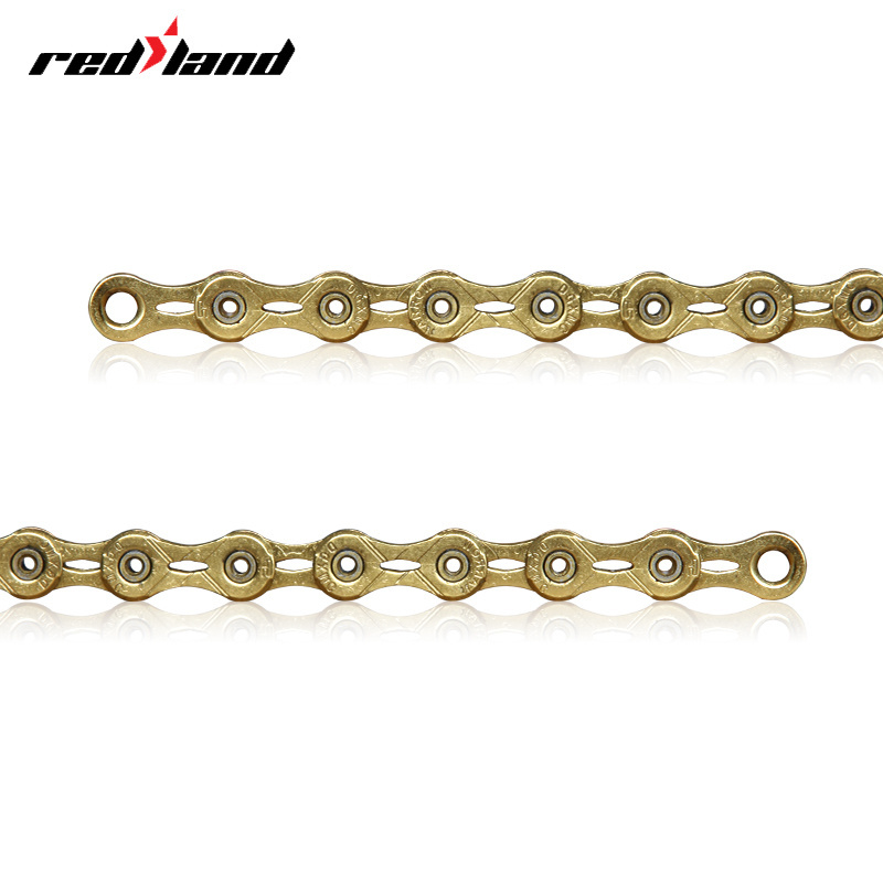 Mountain bike 10 11 12 Speed chain1/2" x11/128" hollow out bicycle chain with connecting pin