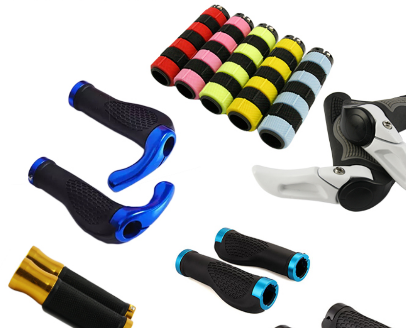 Grip Mountain bike lock on bicycle bike handlebars alloy grip